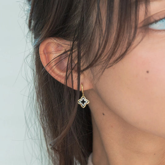 モノグラムピアス(14K)