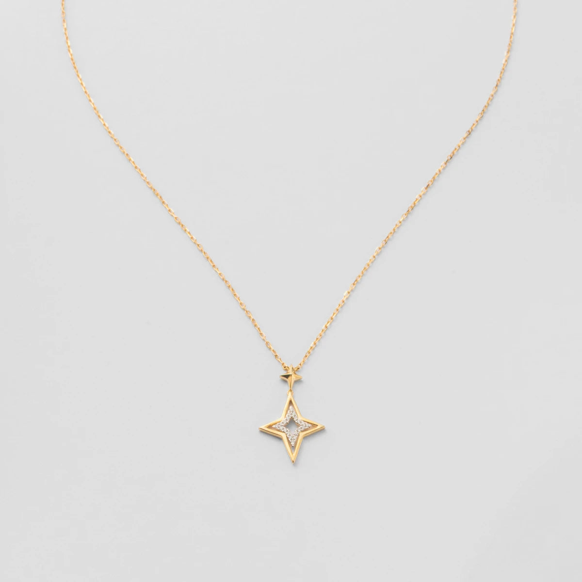 スターネックレス（14K）