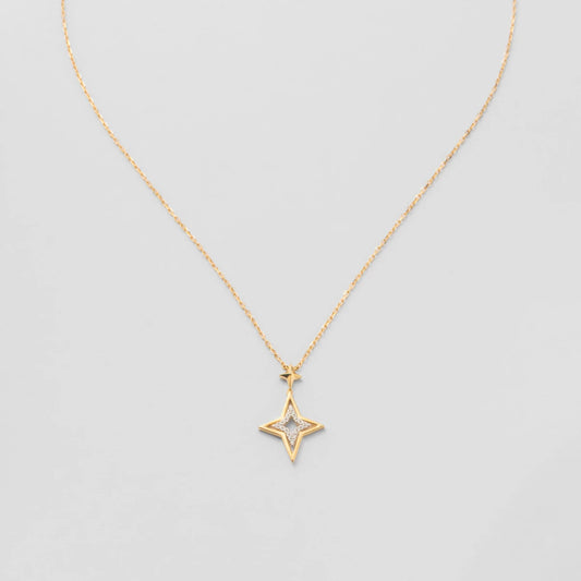 スターネックレス（14K）