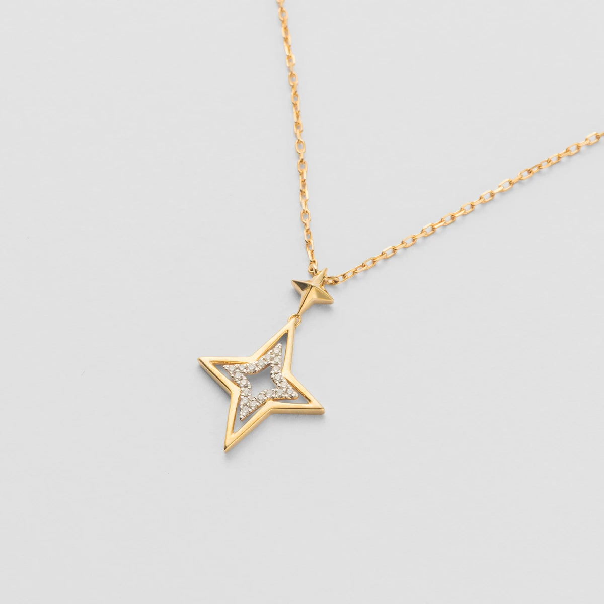 スターネックレス（14K）