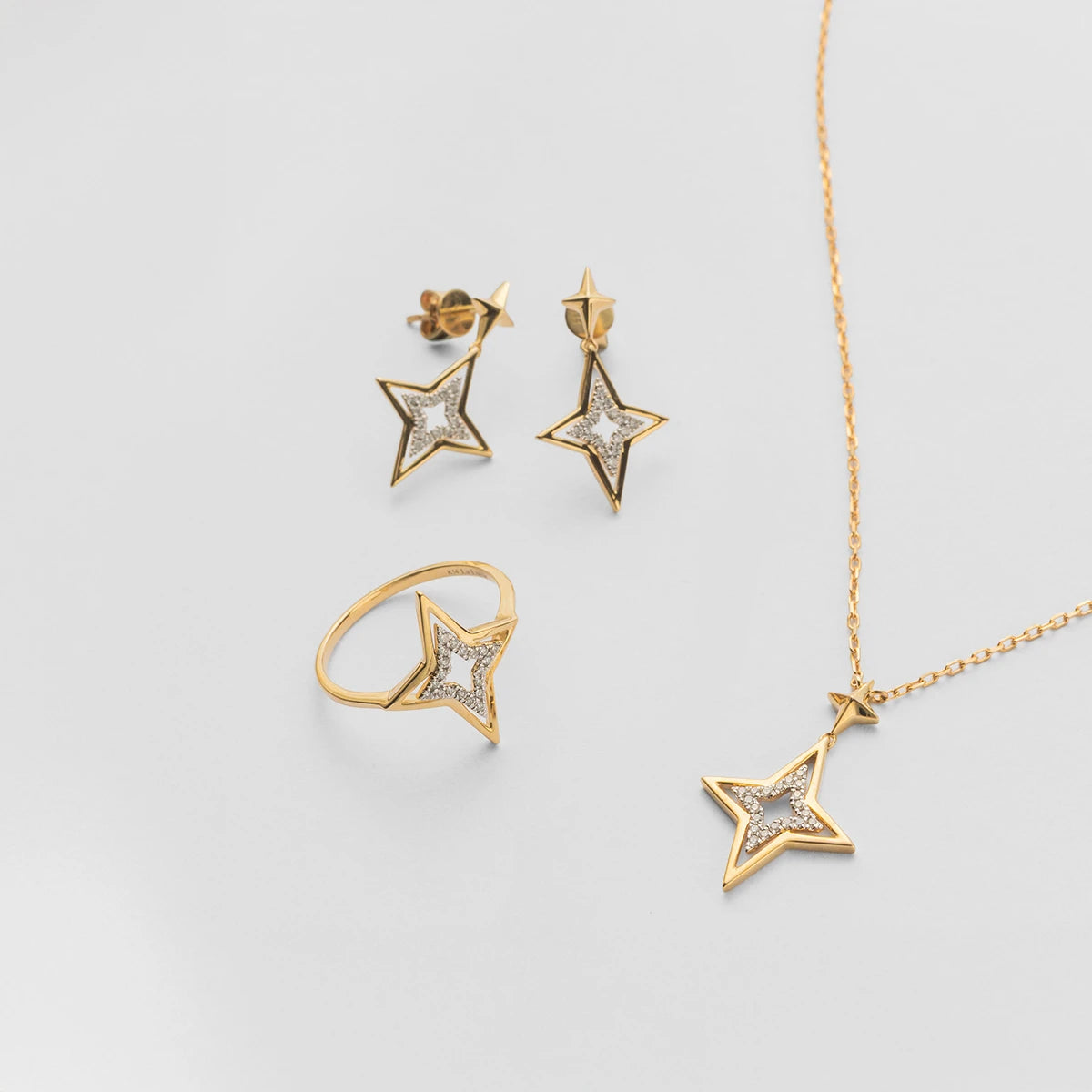 スターネックレス（14K）