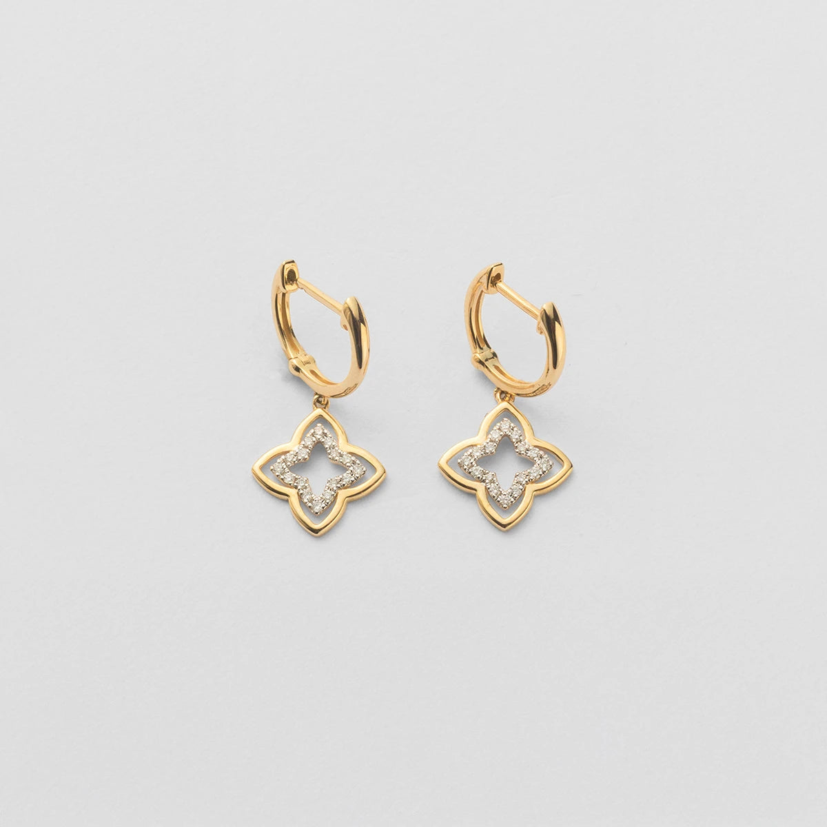 モノグラムピアス（14K）