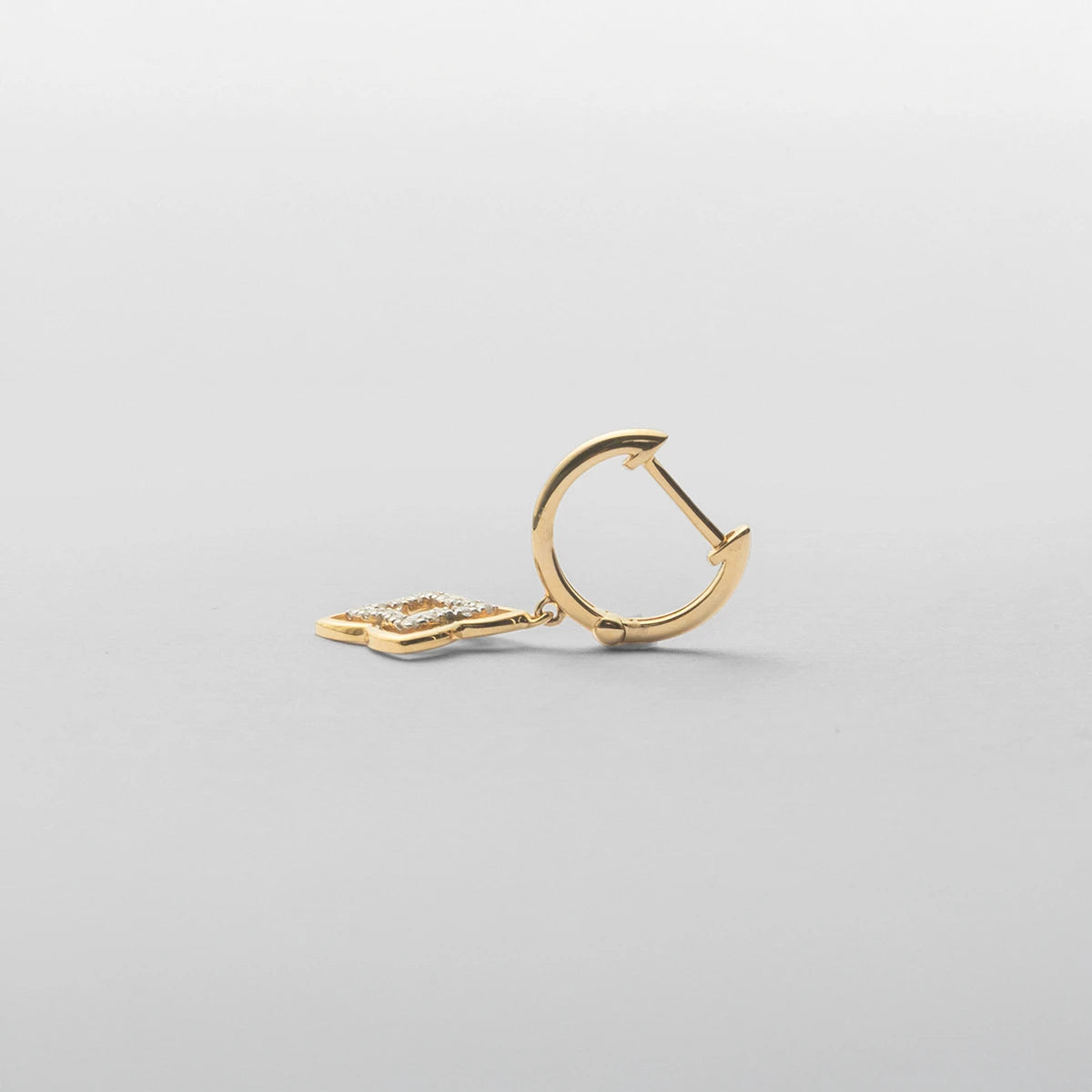 モノグラムピアス（14K）