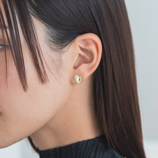 ハートピアス（14K）